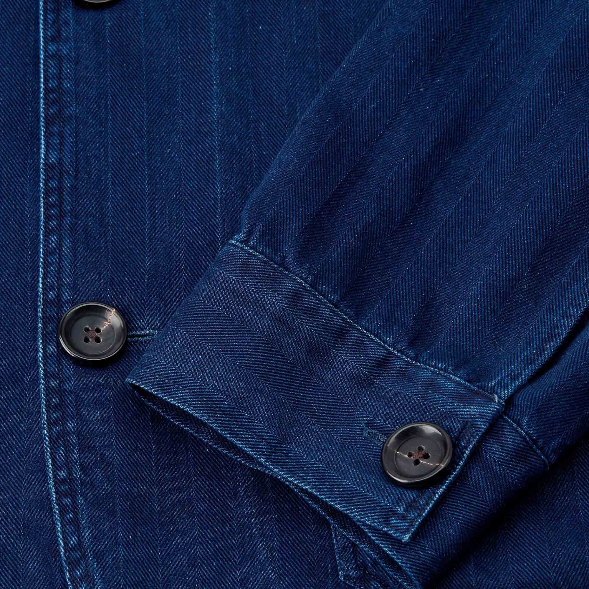 Bradwell Jacket - Indigo Blue Faye