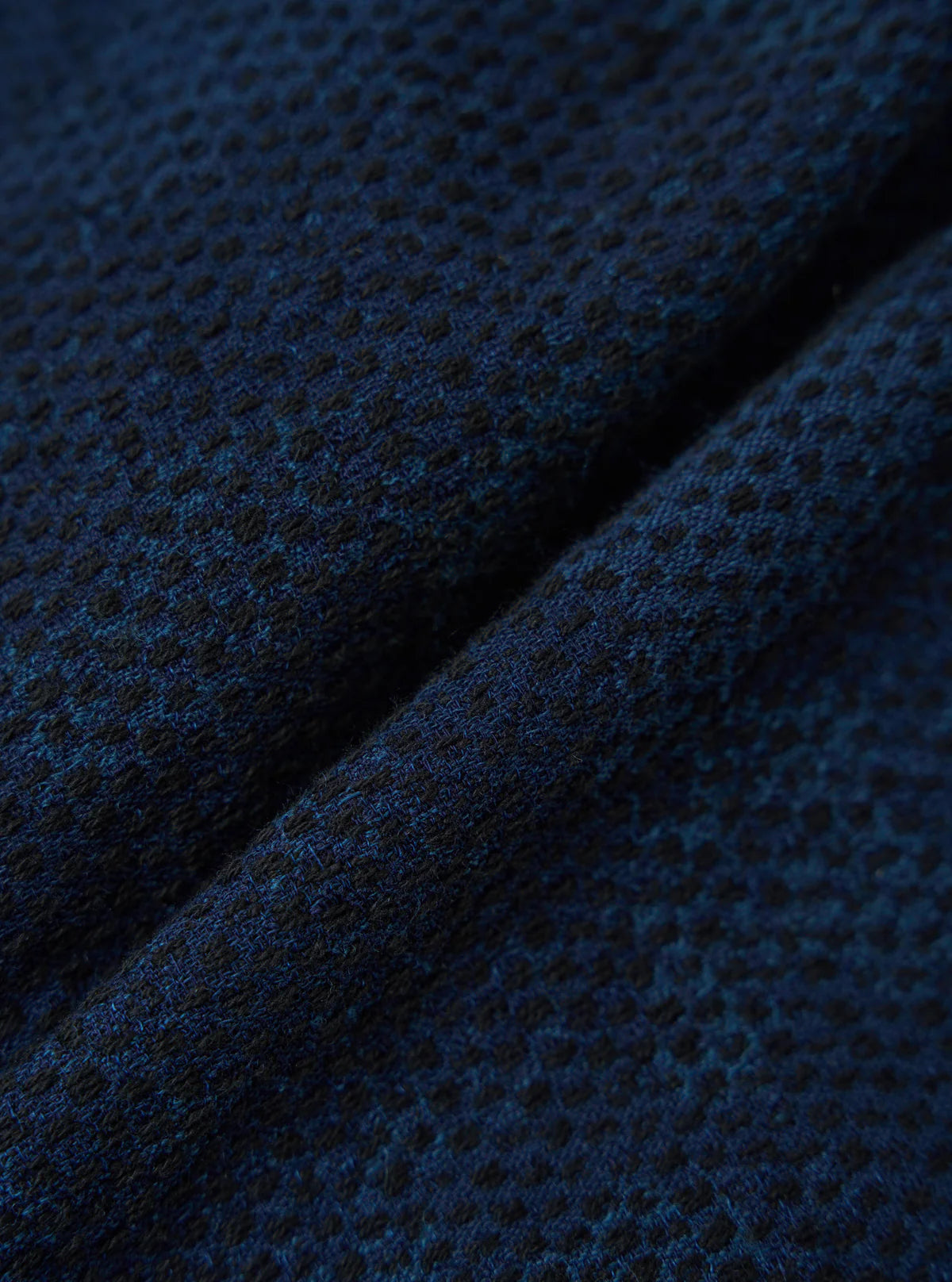 Camo Cabin Jacket - Black/Indigo Denim