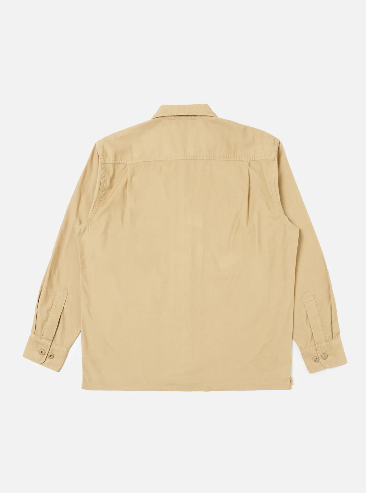 Organic Fine Cord Fatigue Shirt - Sand