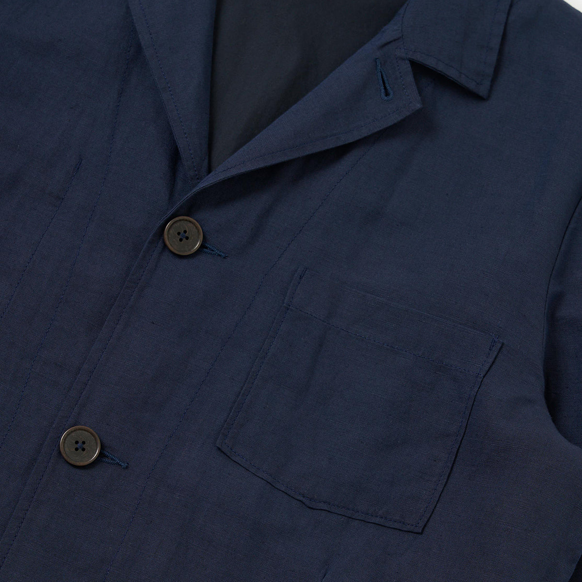 Dizzy Jacket - Navy Linen Blend