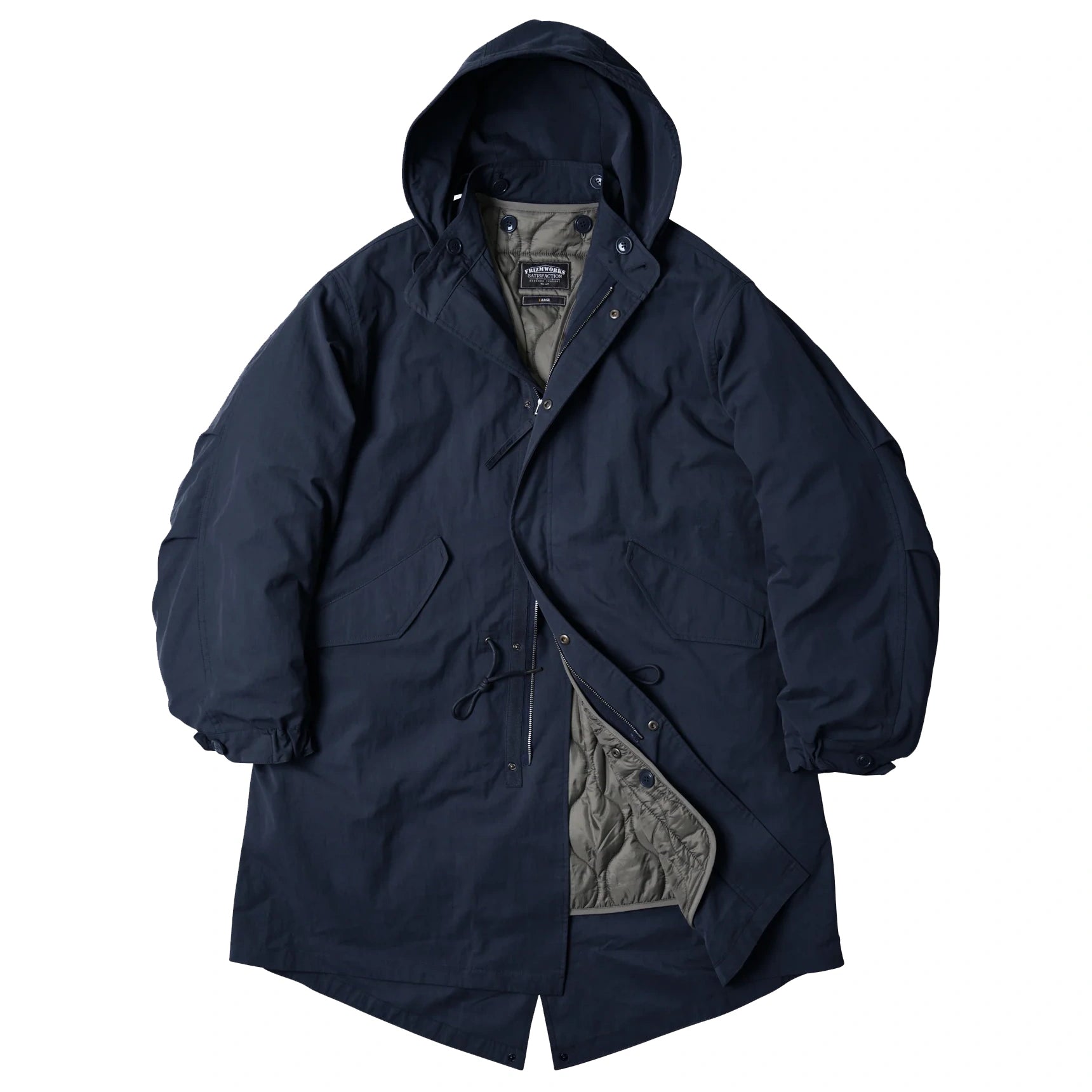 Mens Parka Winter Parka Fishtail Buy Online FrizmWORKS Vincent