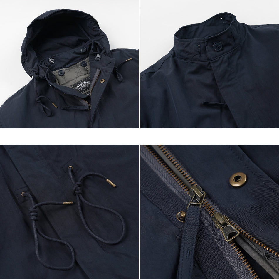 Vincent M1965 Fishtail 2-in-1 Parka 004 - Navy