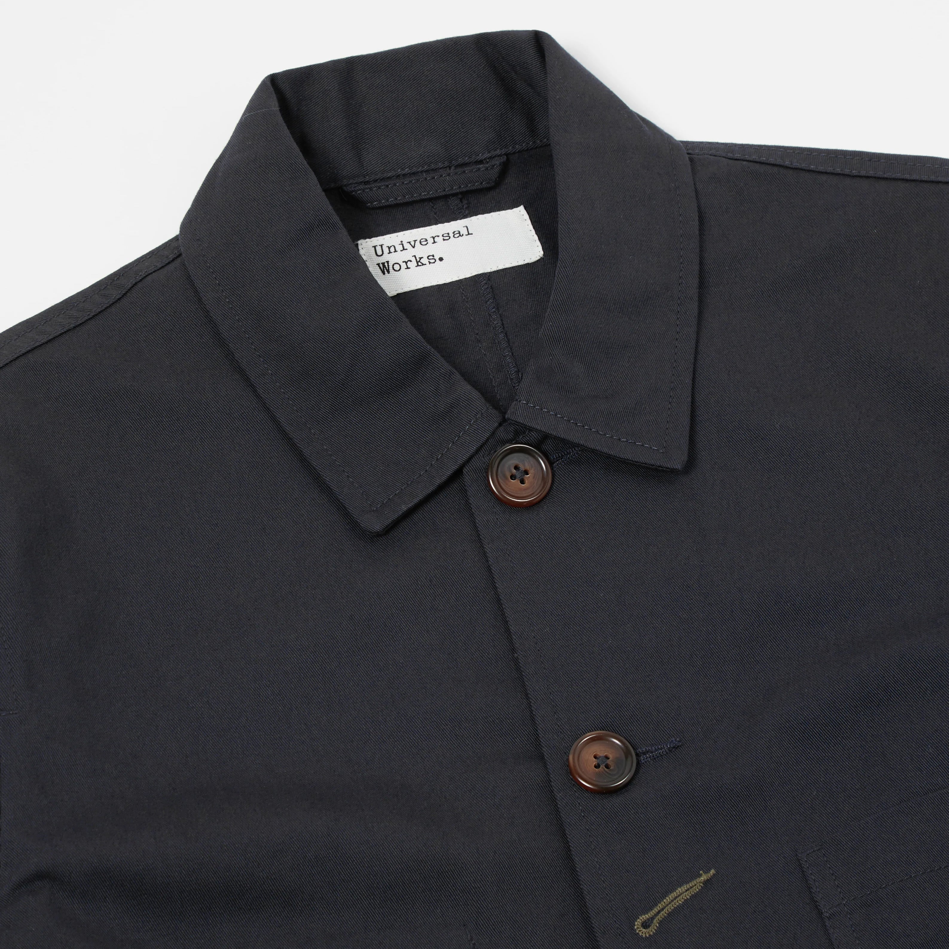 Bakers Jacket - Black Twill