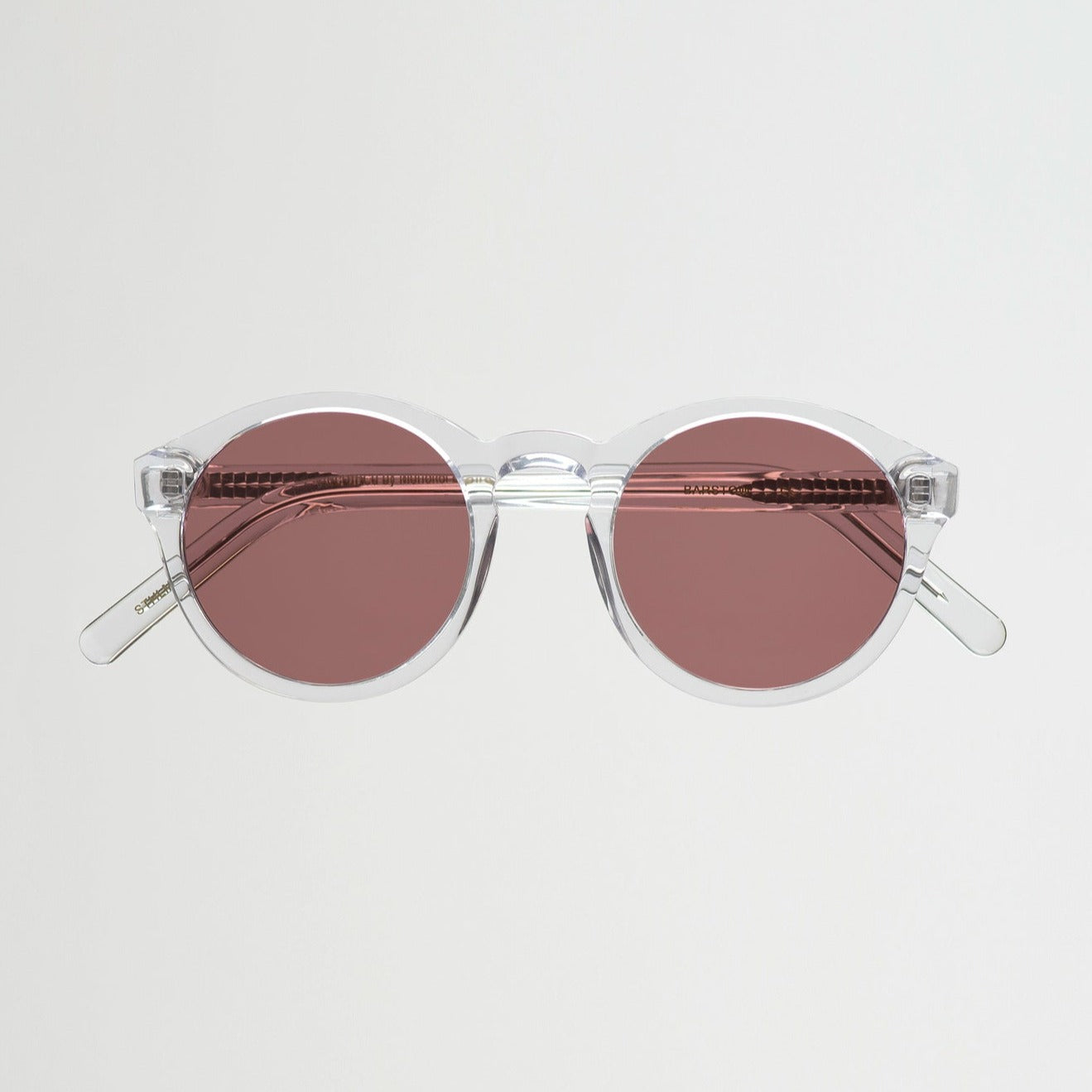 Barstow Crystal & Pink Solid Lens