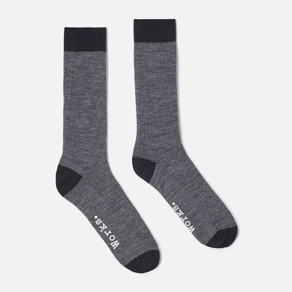 Merino Classic Sock - Grey Marl