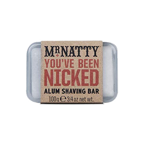 You've Been Nicked Alum Shaving Bar