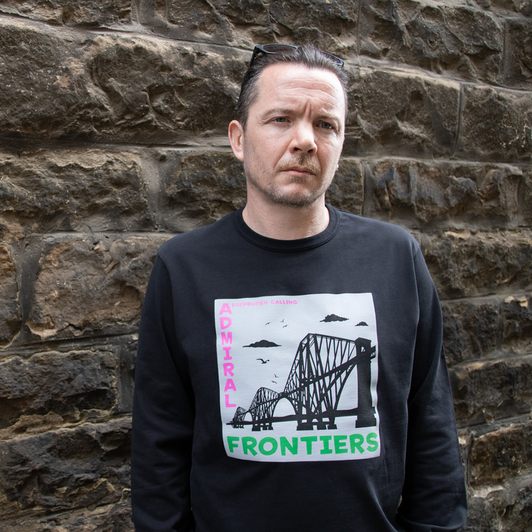 Admiral X Frontiers Man Aylestone L/S T-Shirt - Black