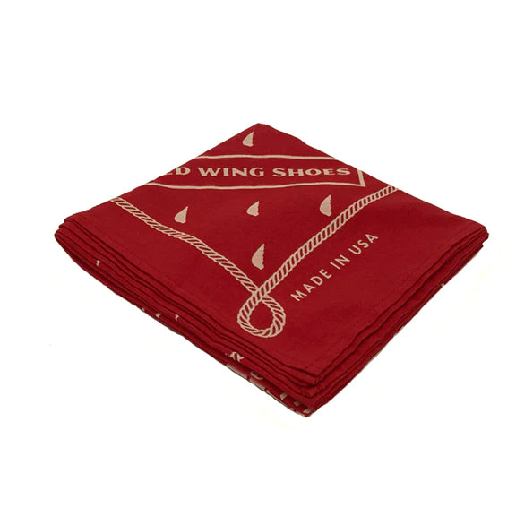 Bandana/Neckerchief - Red Cotton Logo