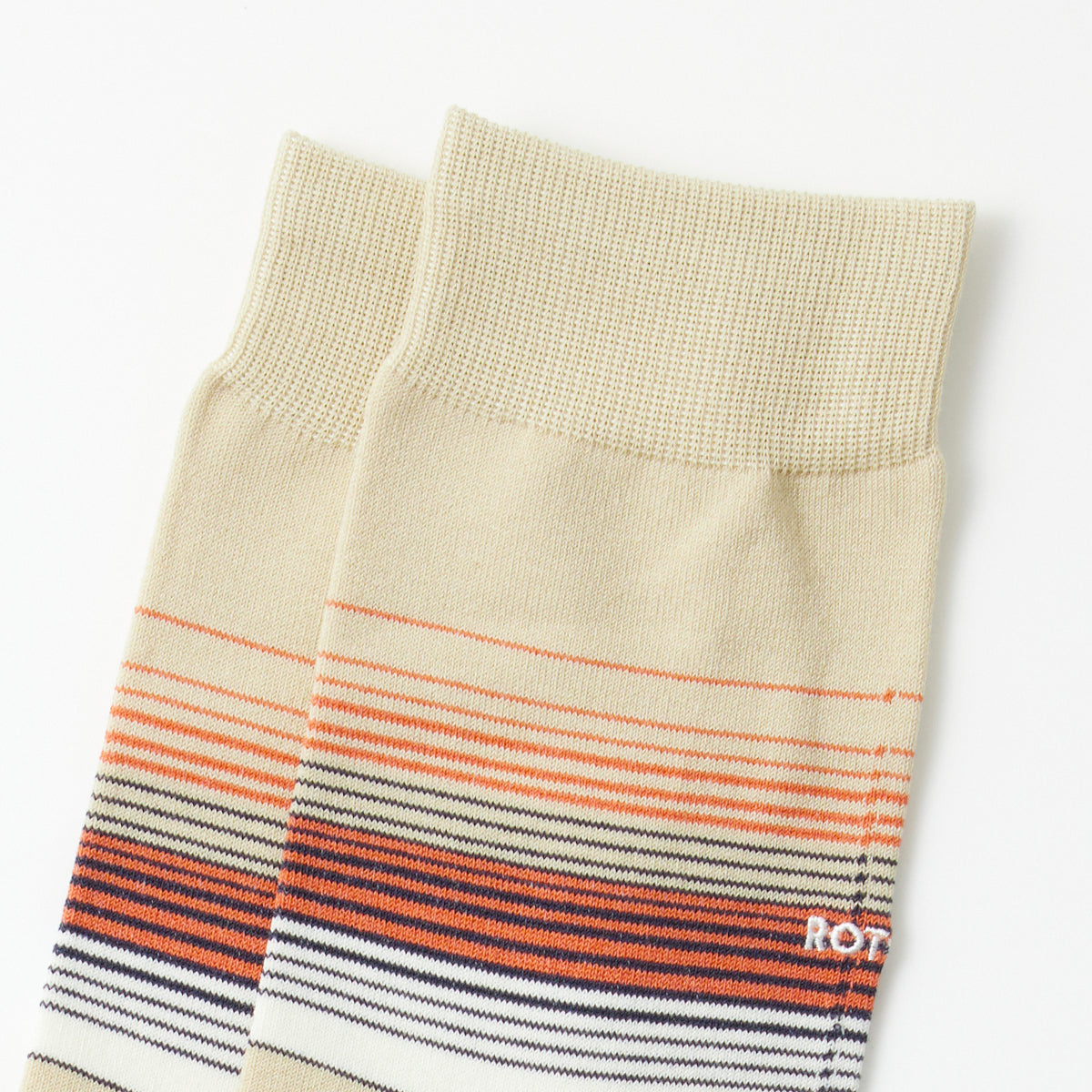 Horizon Stripe Socks - Beige