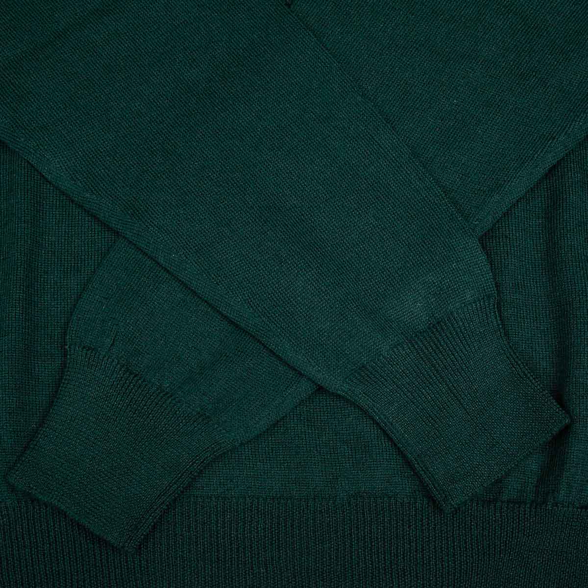 Merino Jumper - Pine Green
