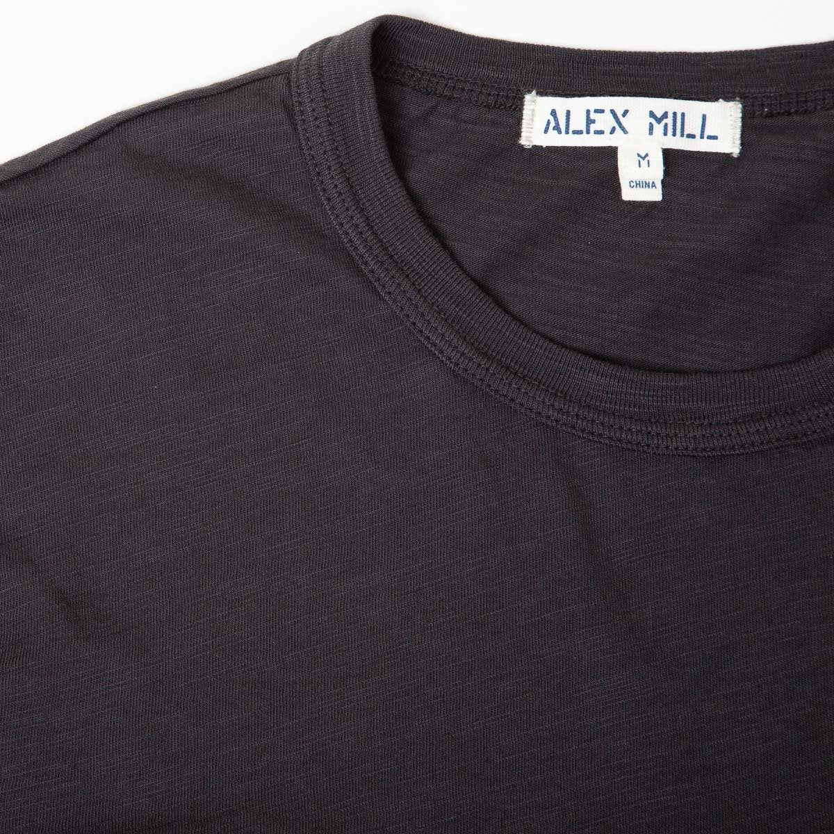 Slub Cotton T-Shirt - Black