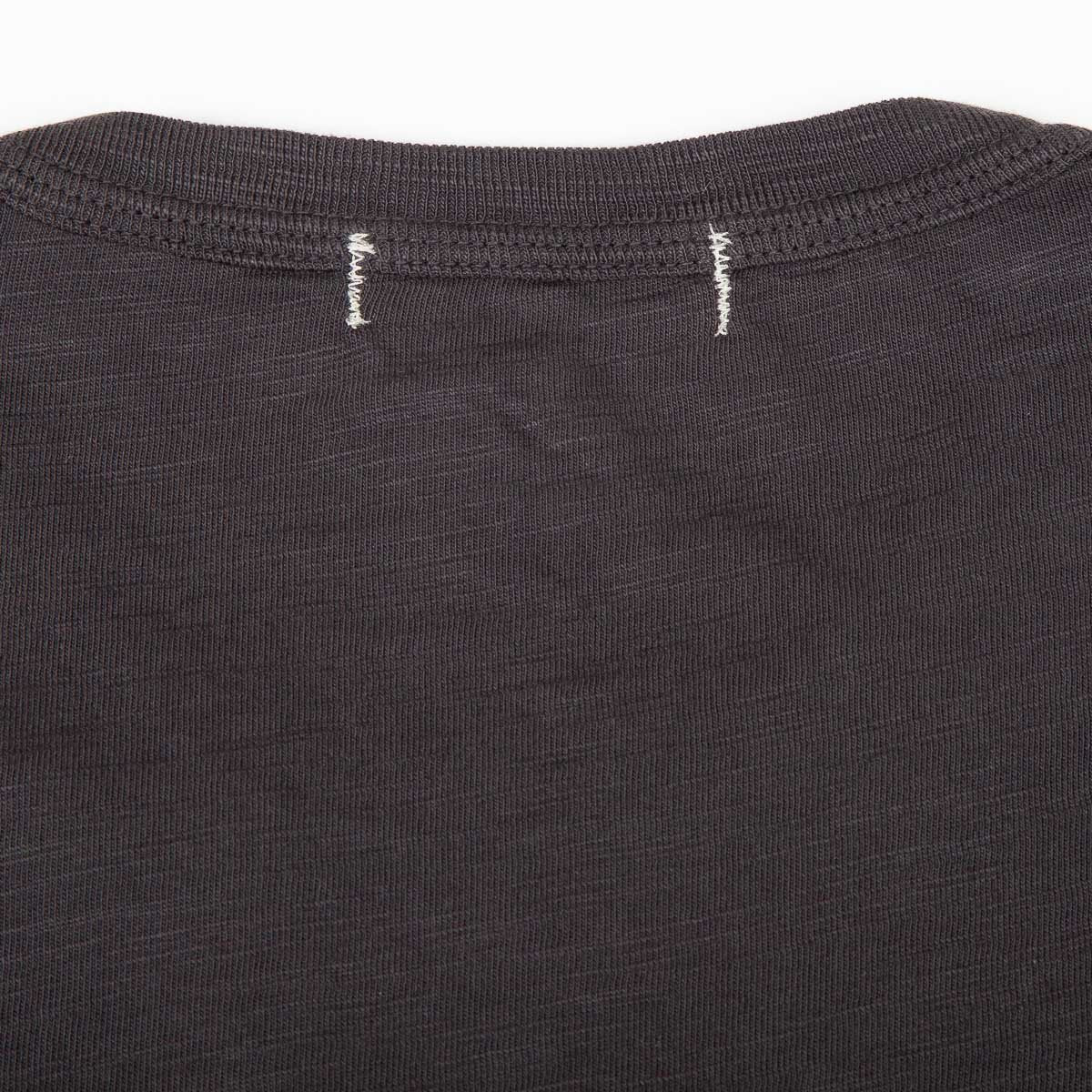 Slub Cotton T-Shirt - Black