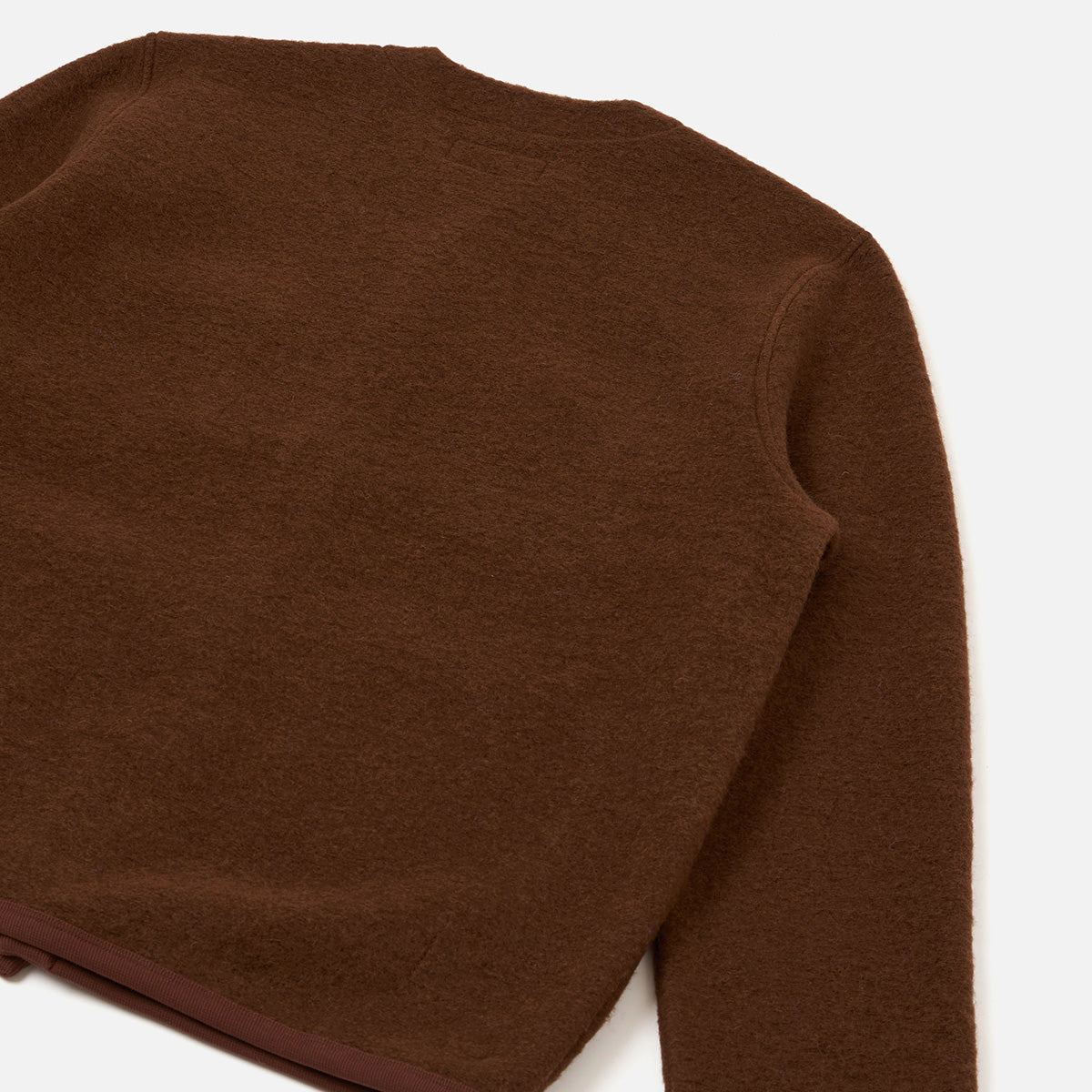 Cardigan - Cacao Wool Fleece