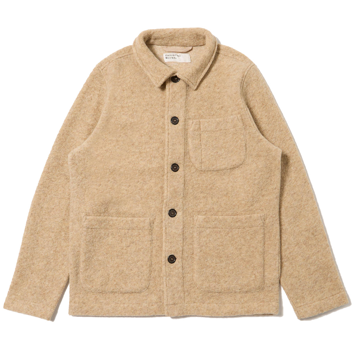 Field Jacket - Fawn Wool Fleece