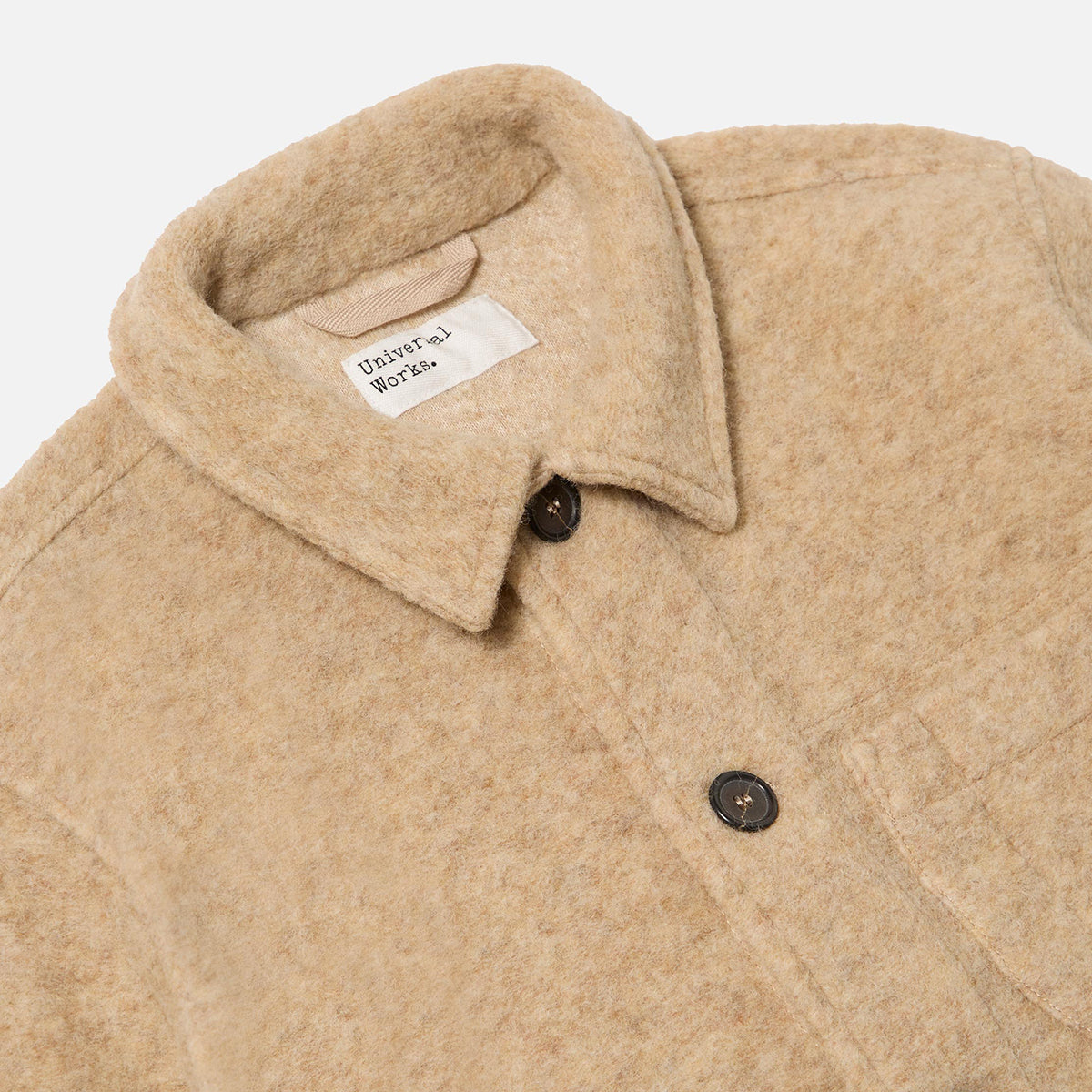 Field Jacket - Fawn Wool Fleece