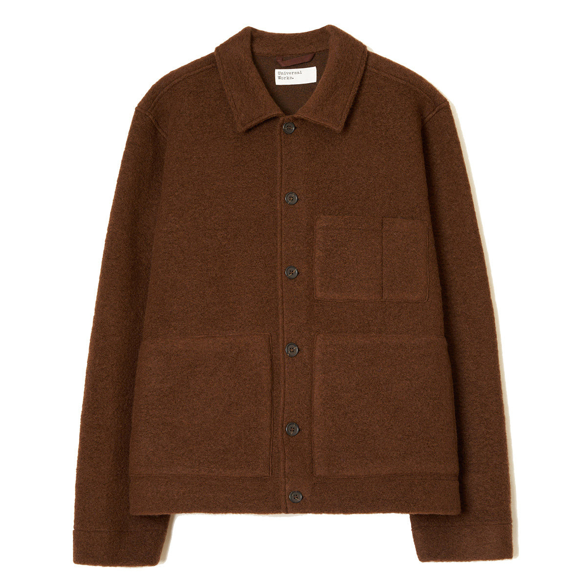 Uniform Jacket - Cacao Wool Fleece
