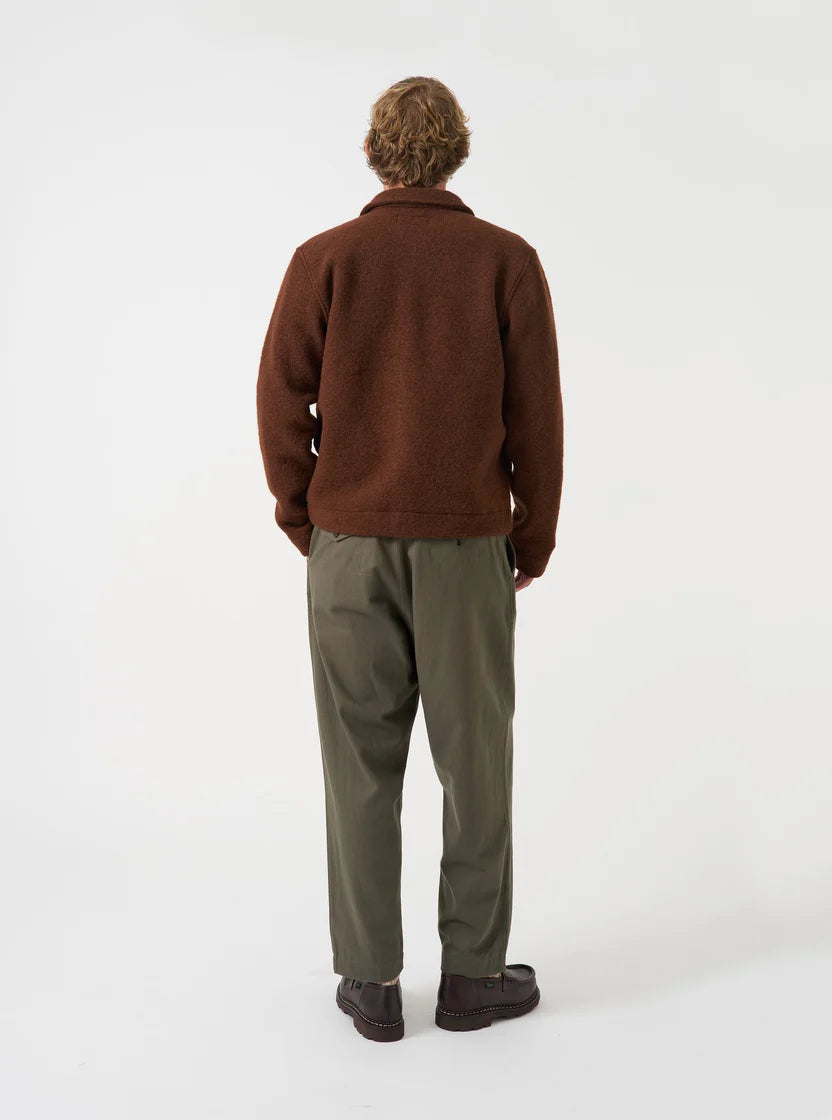 Uniform Jacket - Cacao Wool Fleece