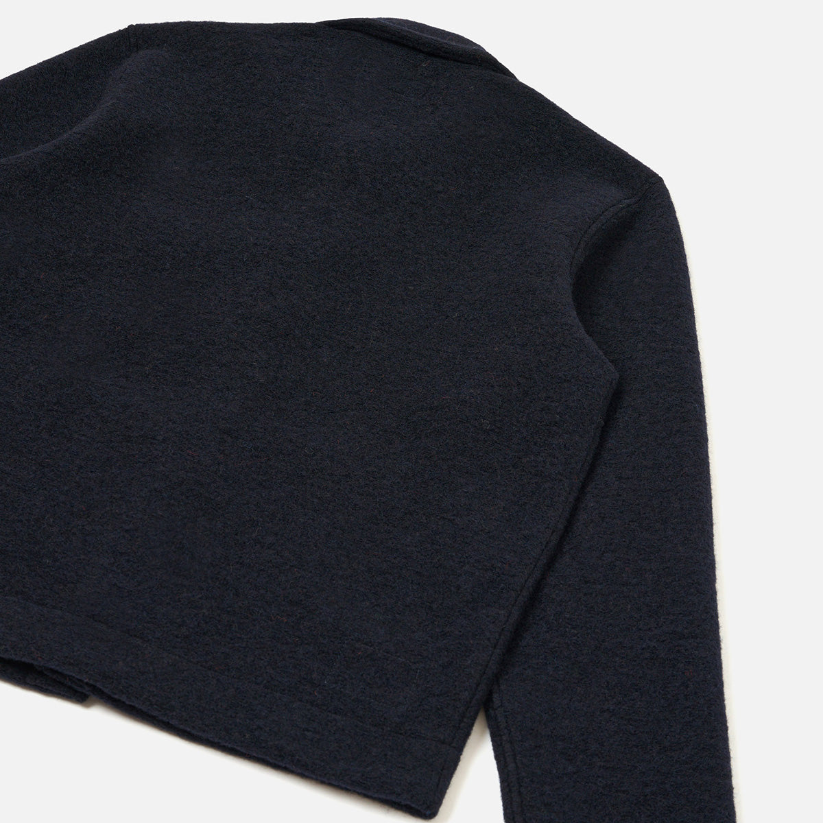 Uniform Jacket - Navy Wool Fleece