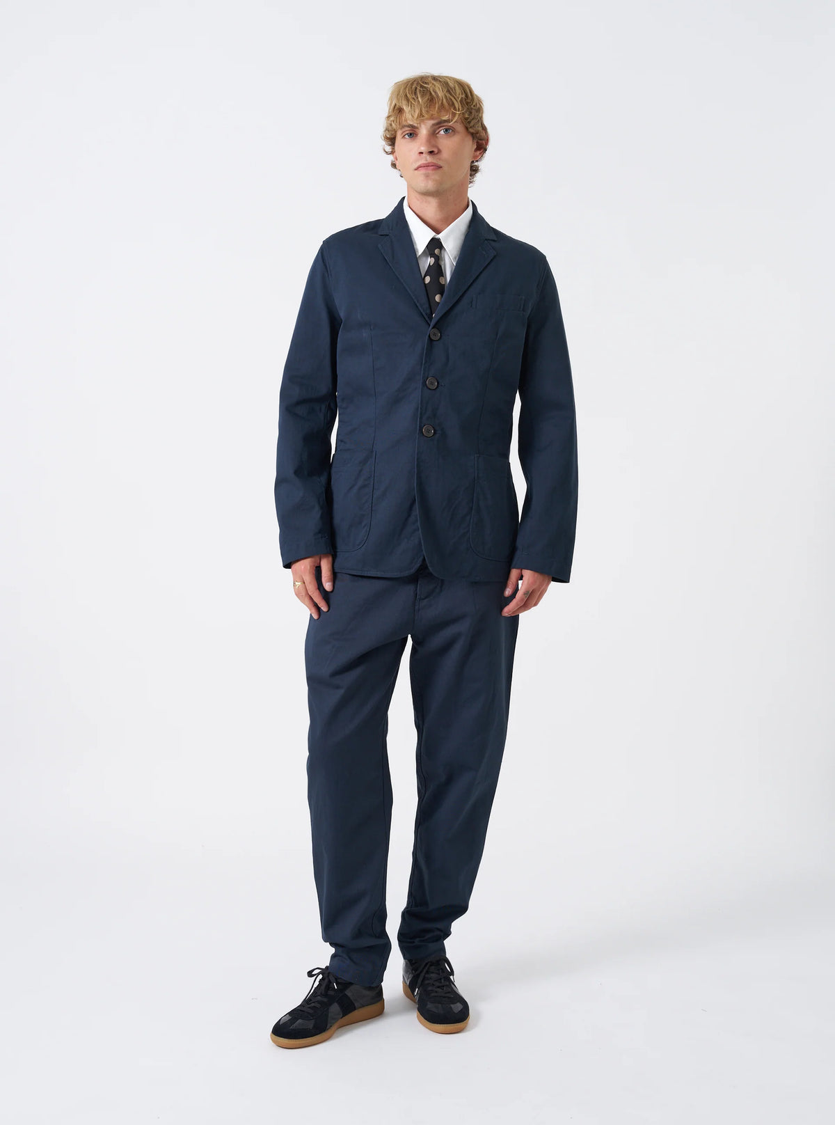 London Jacket - Navy Twill