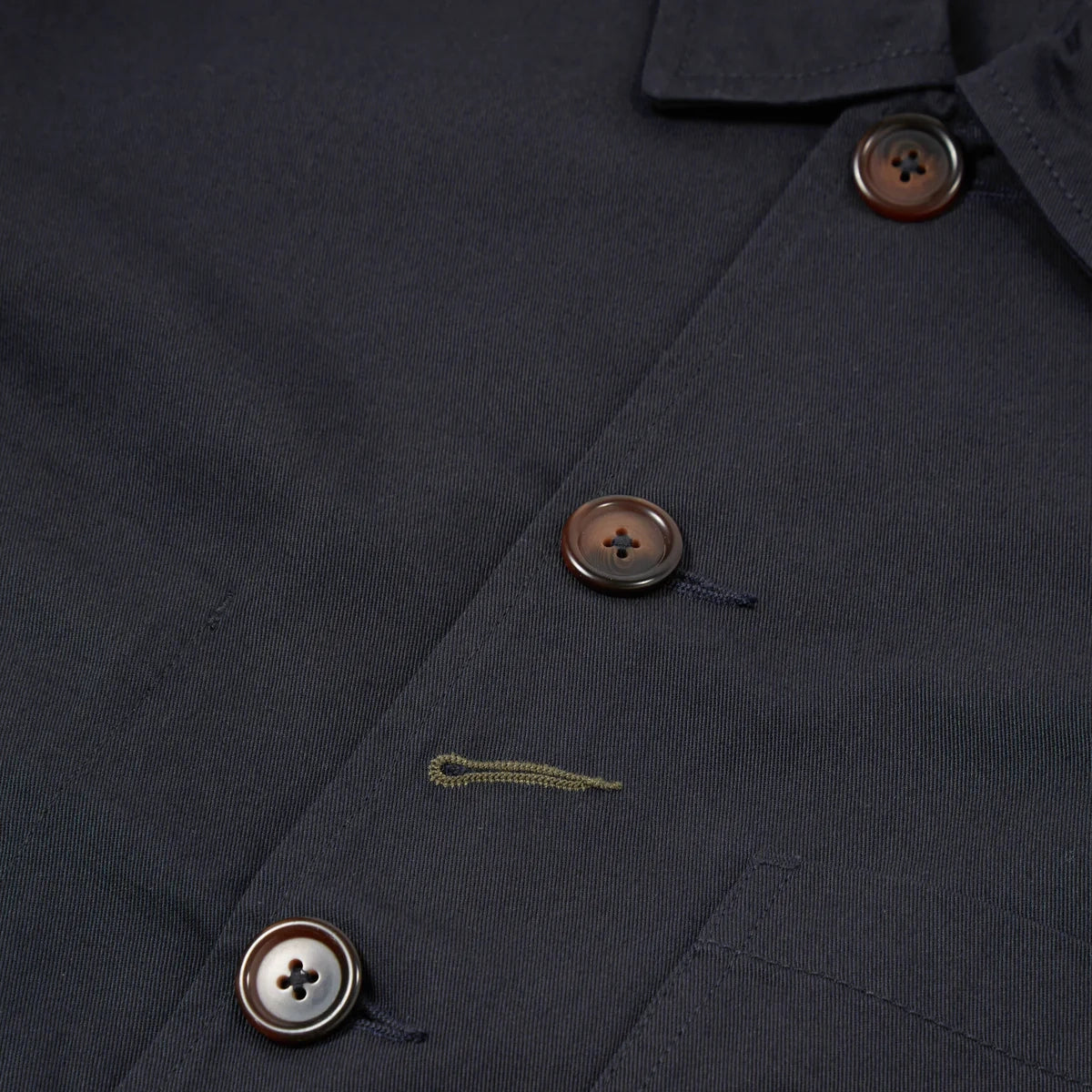 Bakers Jacket - Black Twill