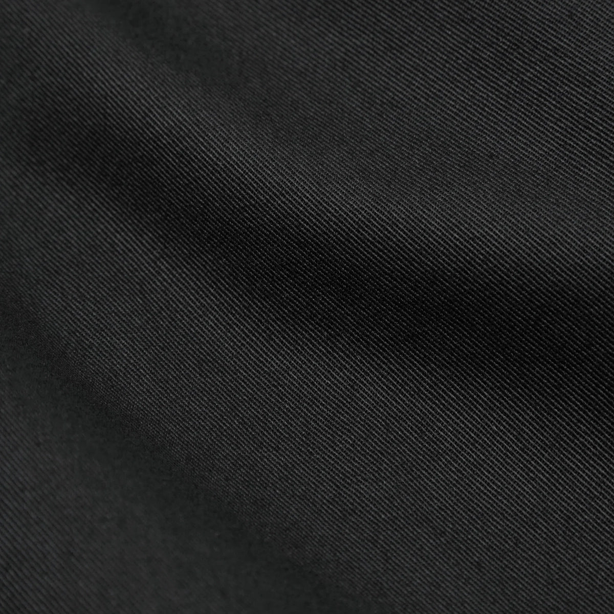 Three Button Jacket - Black Twill