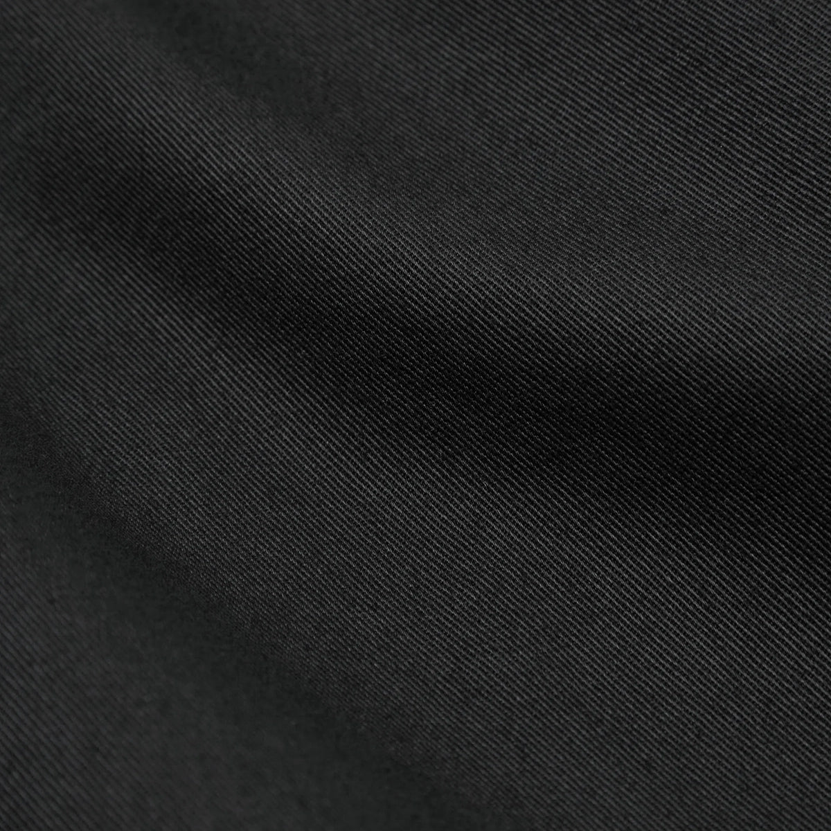 Three Button Jacket - Black Twill