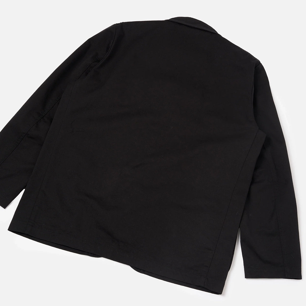 Three Button Jacket - Black Twill