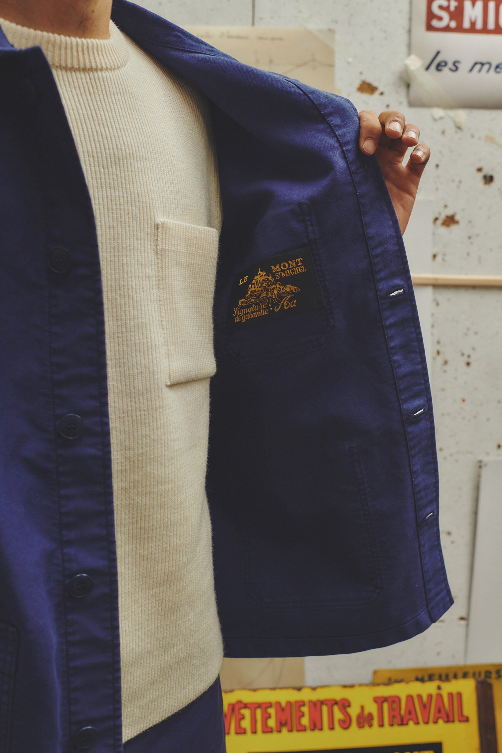 The Work Jacket - Blue