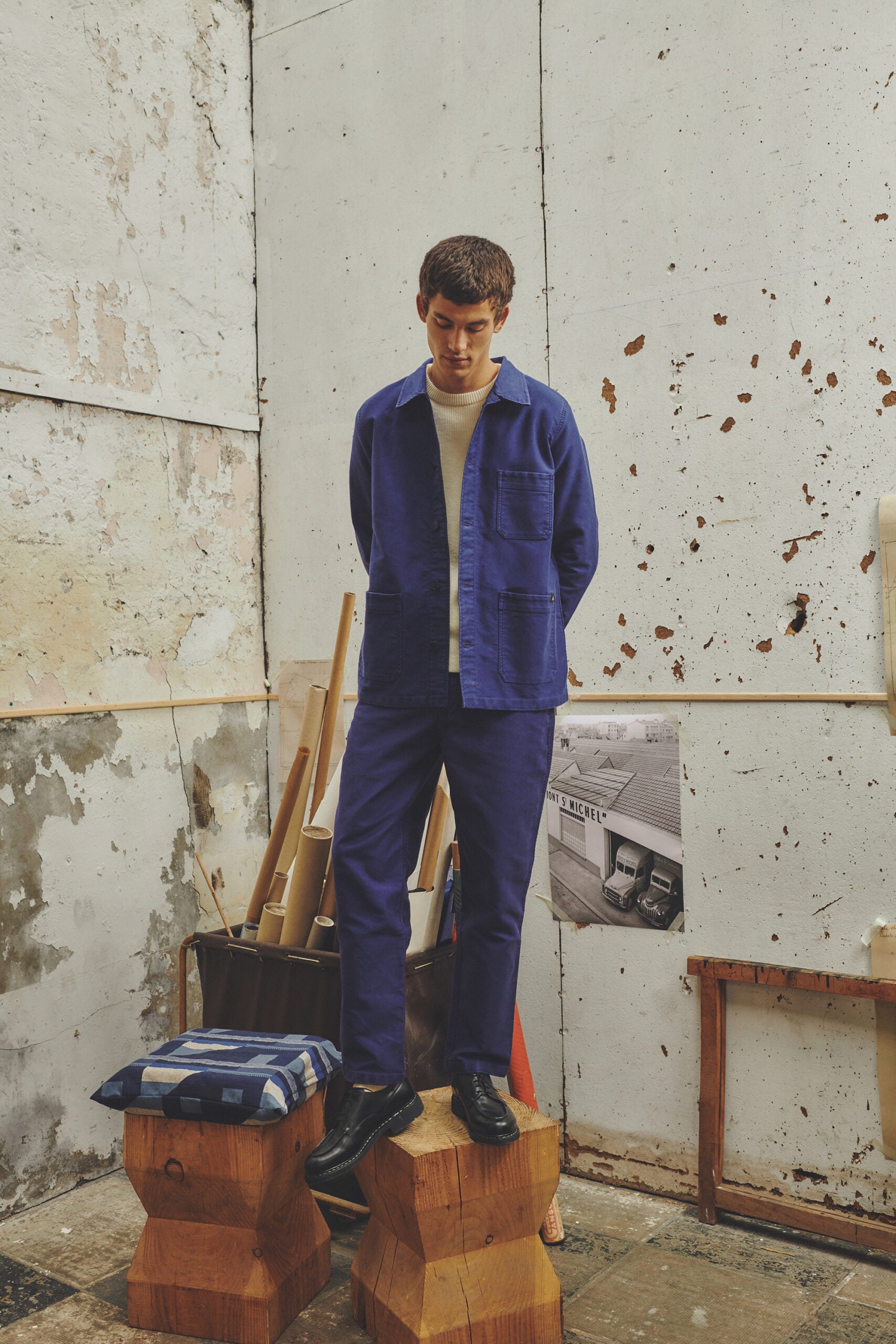 The Work Jacket - Blue