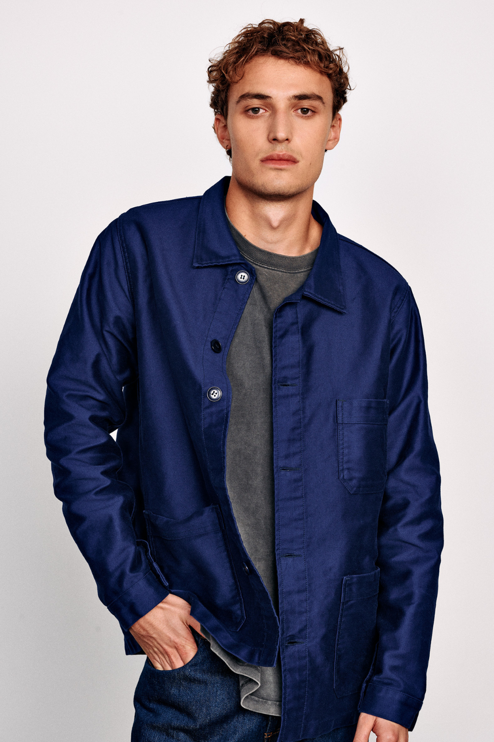 The Work Jacket - Blue