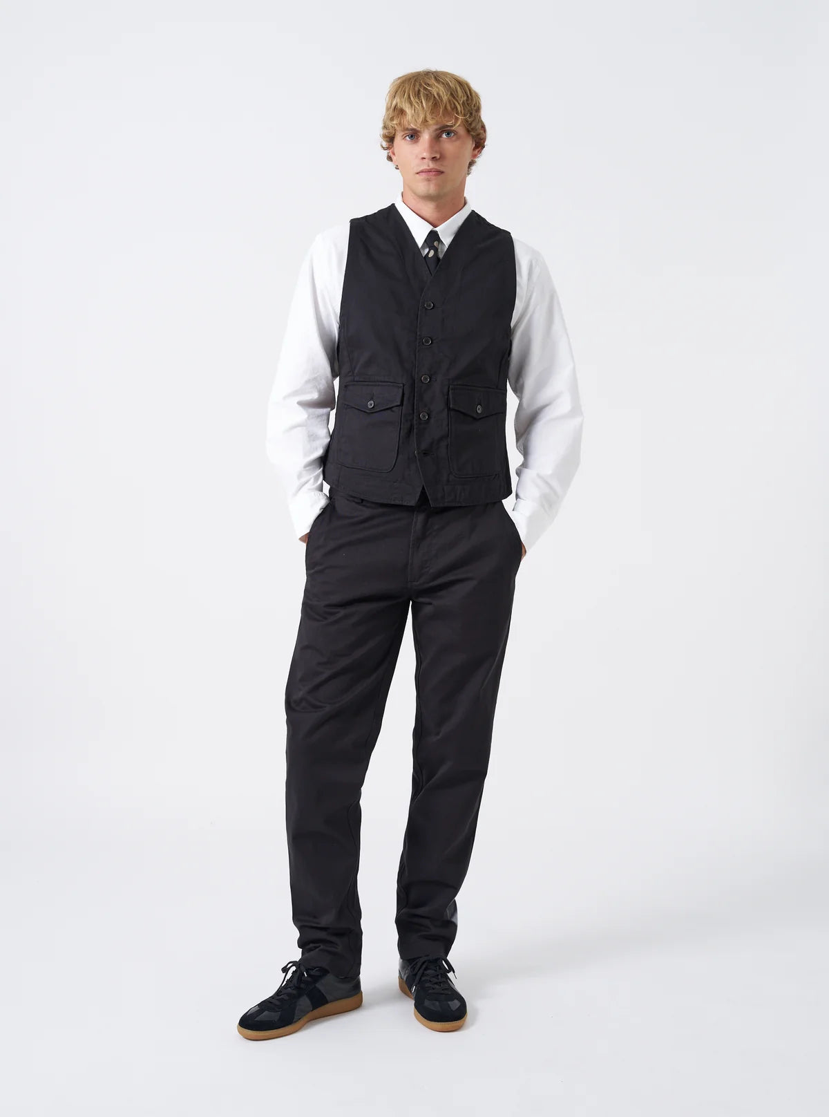Aston Pant - Black Twill