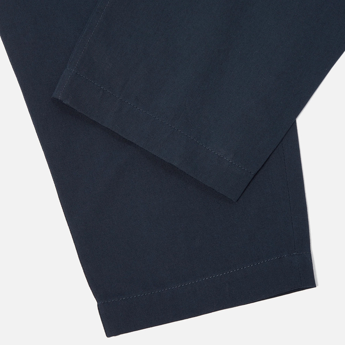 Pleated Track Pant - Navy Twill