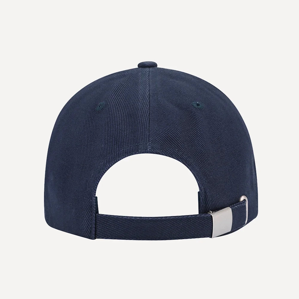 Avila Embroidered Cap - Navy