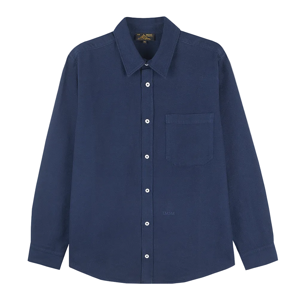 Cosmo French Oxford Shirt - Indigo
