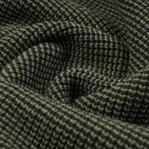 Rollneck Ringer Knit - Olive