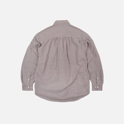 1920s Oxford Work Shirt - Brown