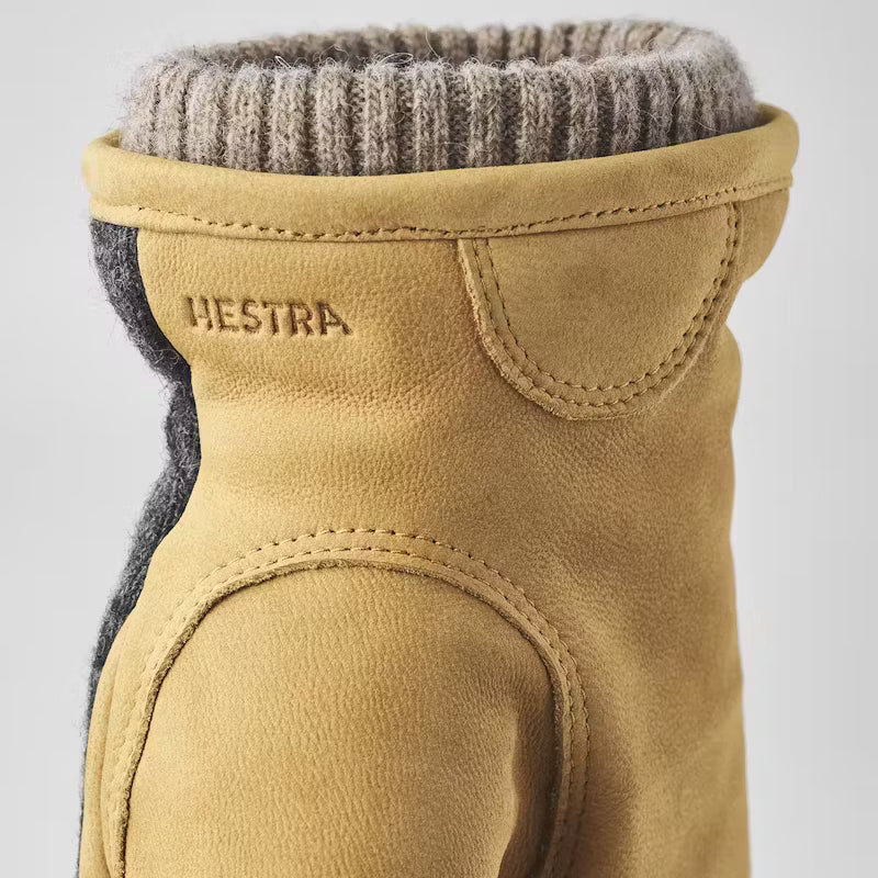 Noah Nubuck Gloves - Charcoal/Tan