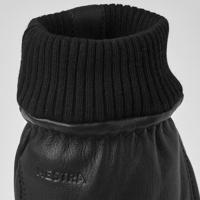 Tore Deerskin Gloves - Black