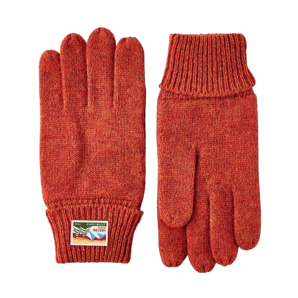 Raggwool Glove - Brick Red