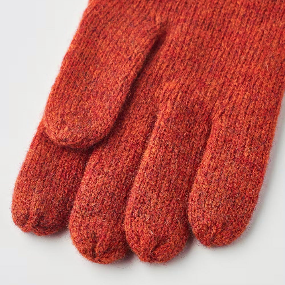 Raggwool Glove - Brick Red