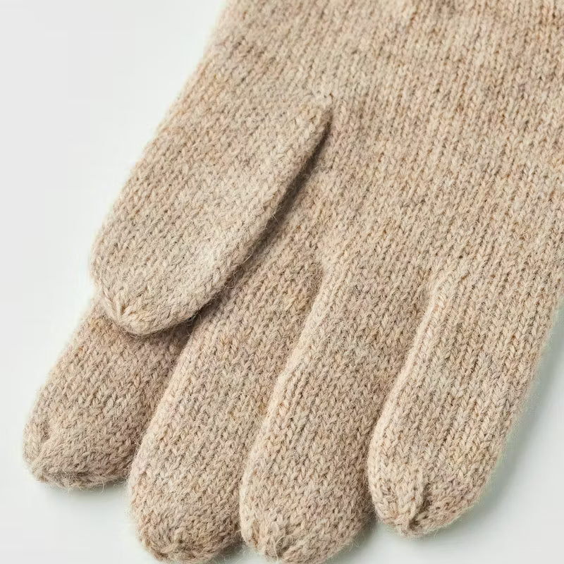 Raggwool Gloves - Beige