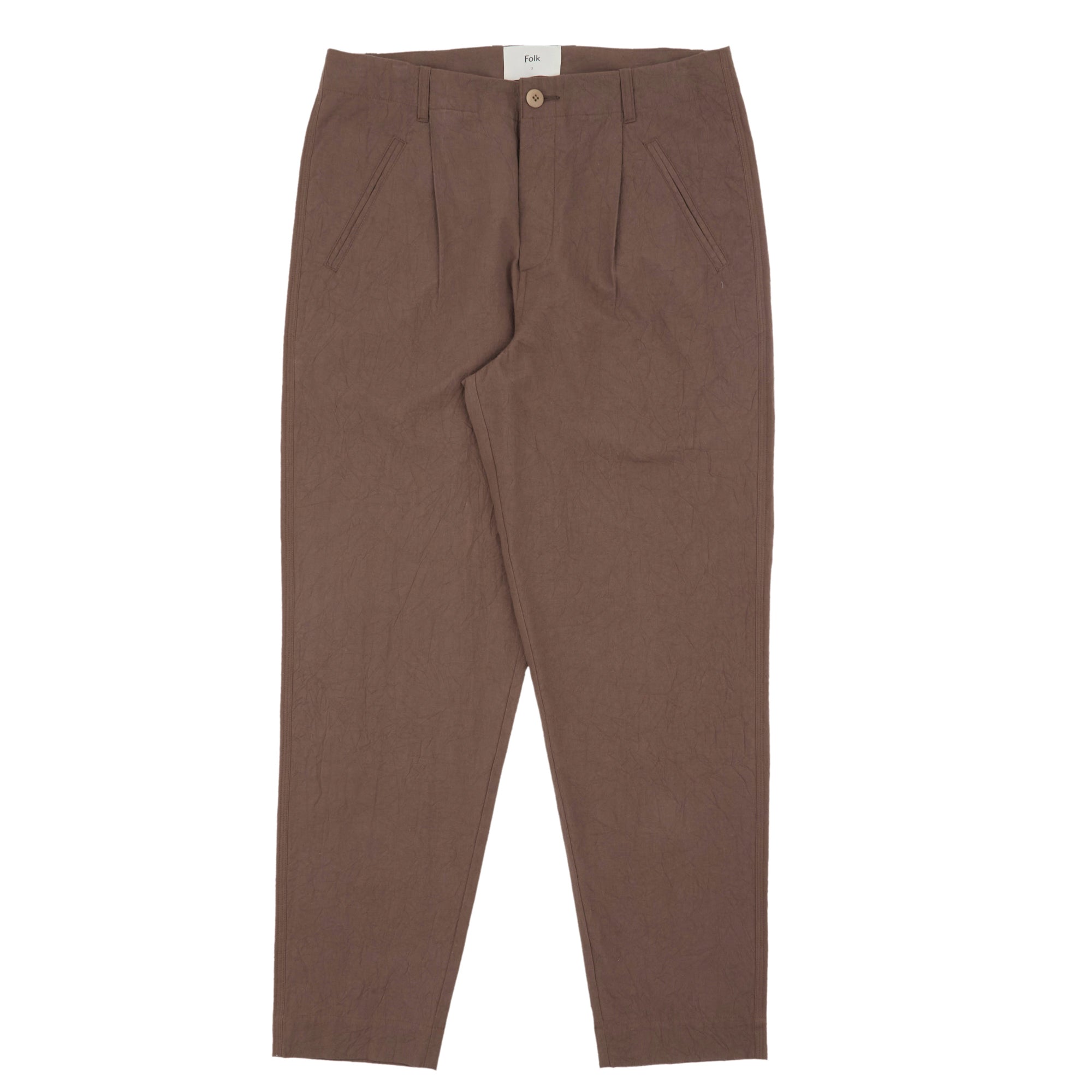 Assembly Pants - Ash Brown Crinkle