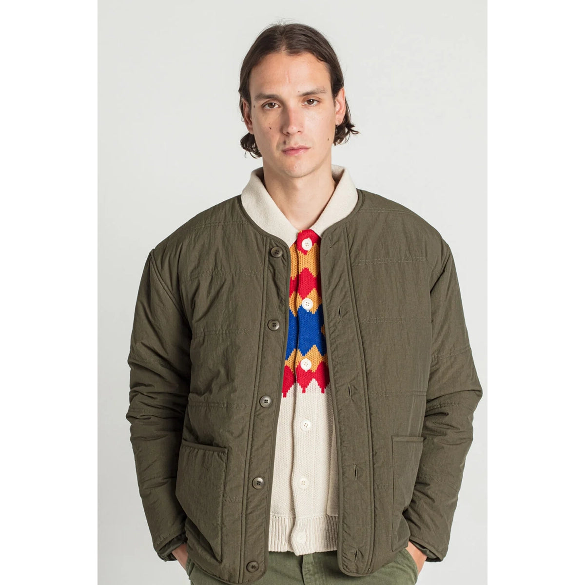 Malor Padded Jacket - Khaki