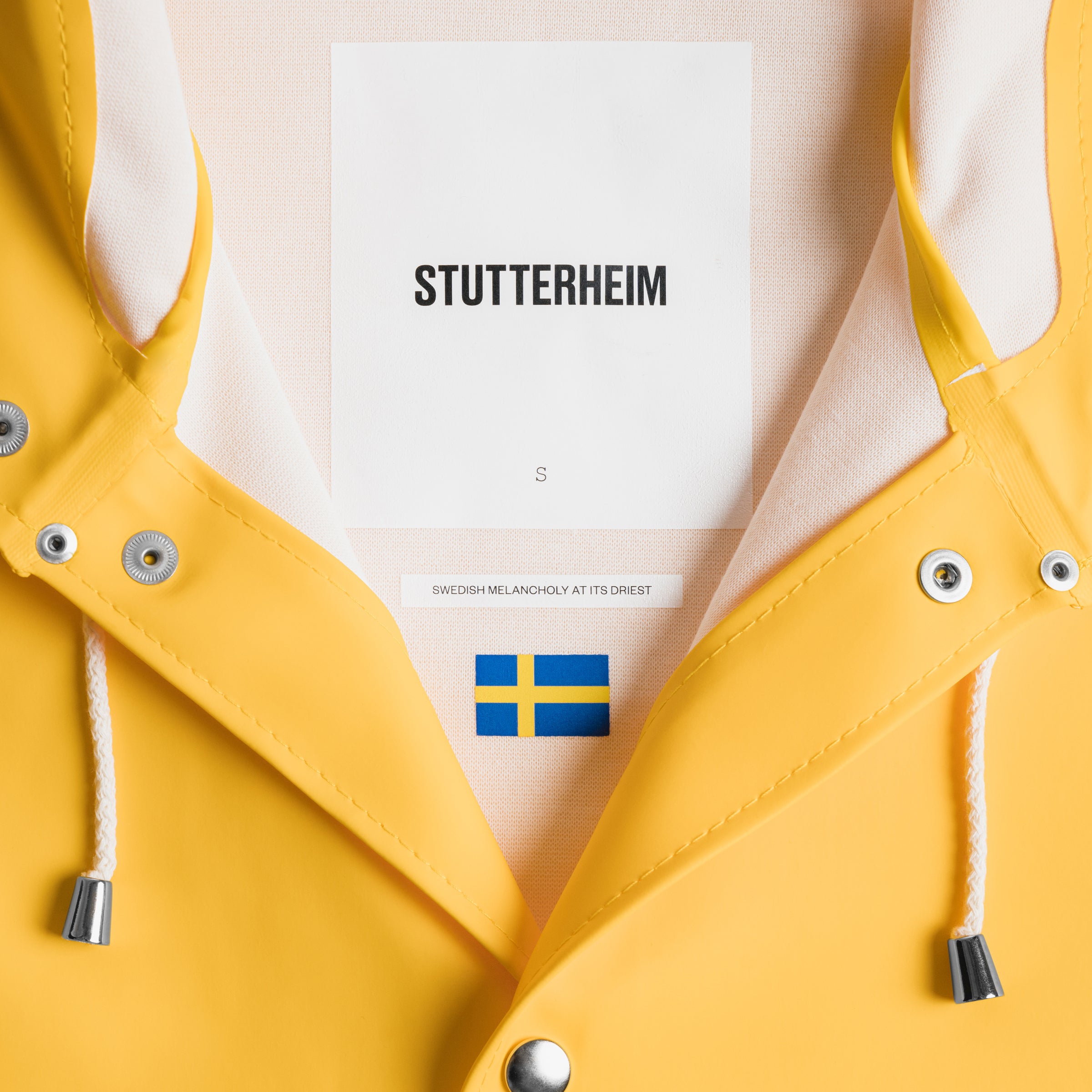 Stockholm Raincoat - Yellow