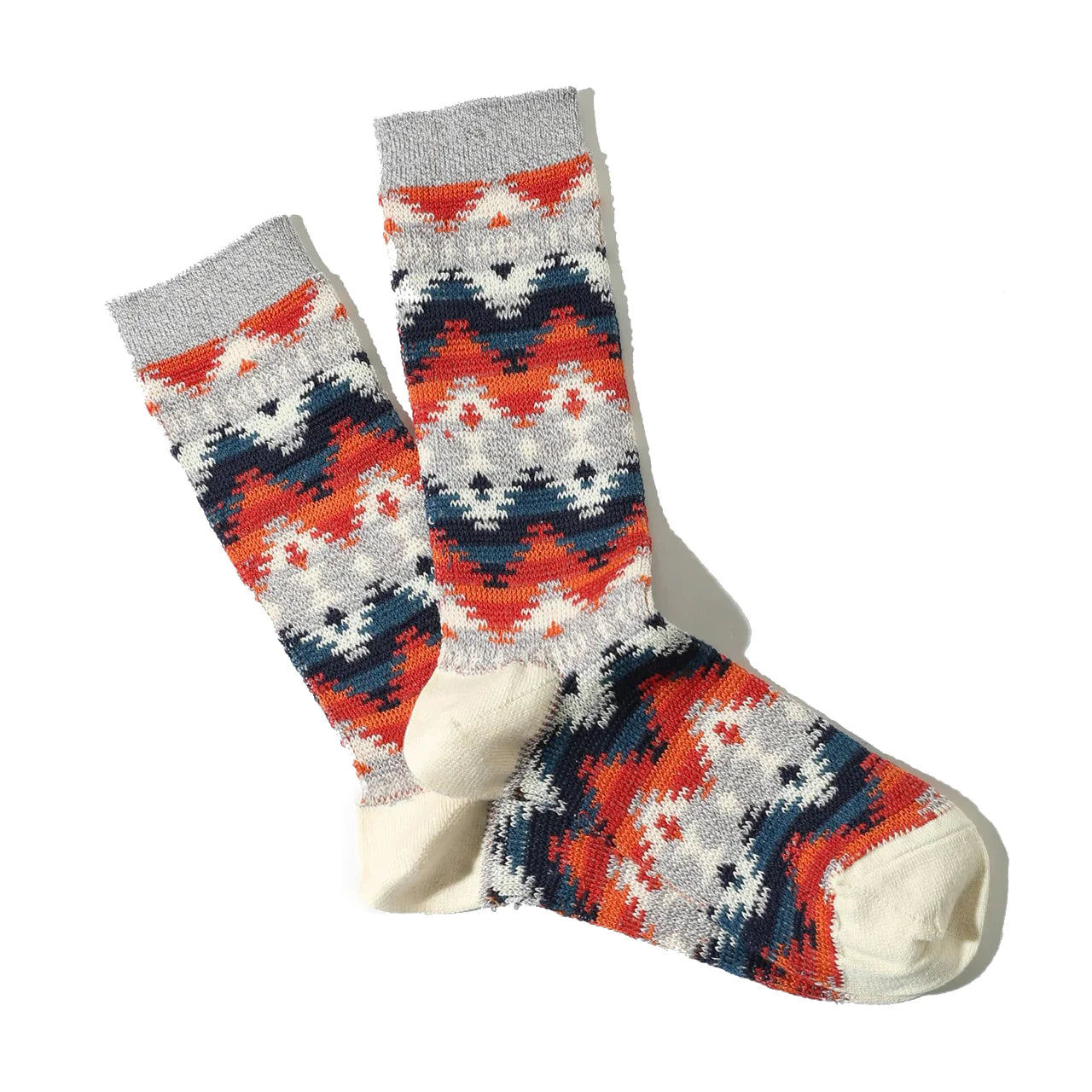 Wigwa JQ Crew Sock - L Grey