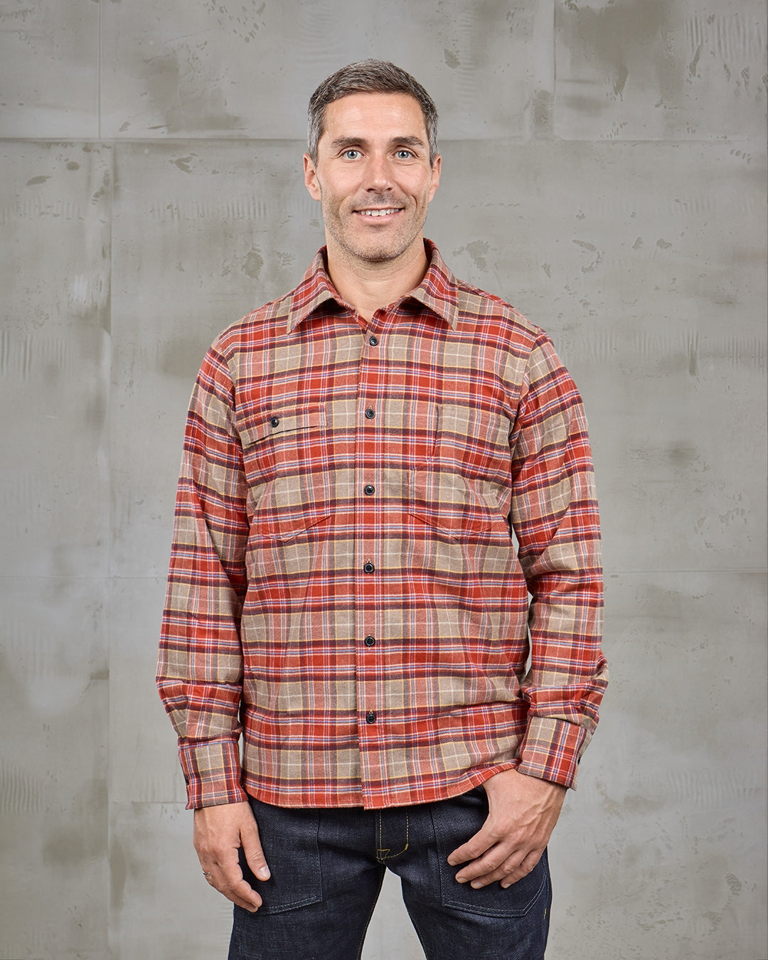 1937 Roamer Shirt - Merida Red