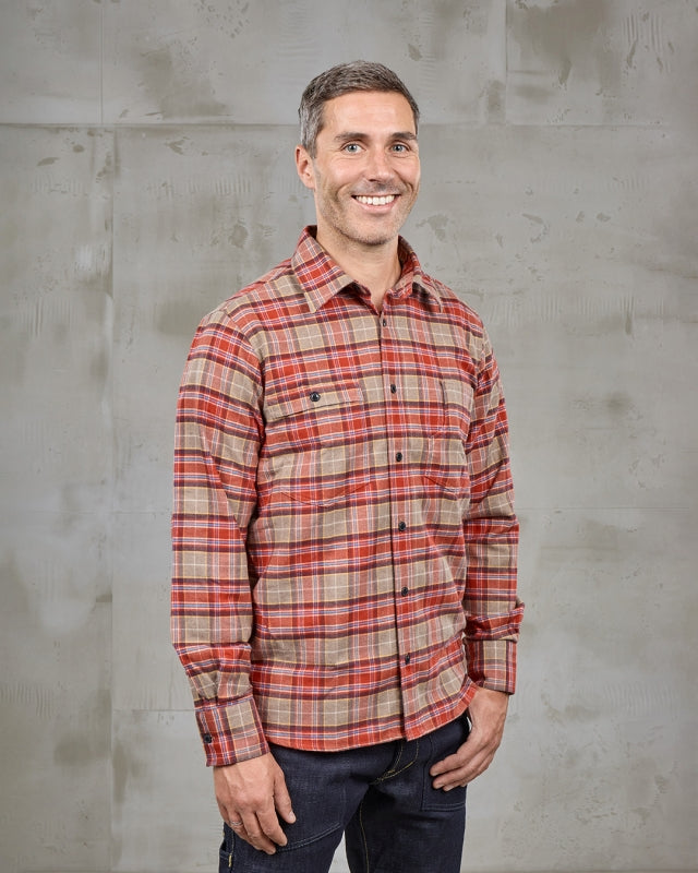 1937 Roamer Shirt - Merida Red