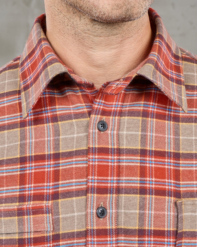 1937 Roamer Shirt - Merida Red