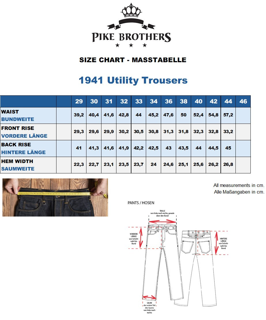 1941 Utility Trousers - Tarawa