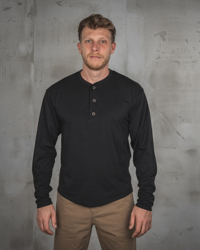 1963 Roadie LS Henley - Texas Black
